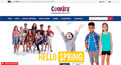 Desktop Screenshot of cookieskids.com